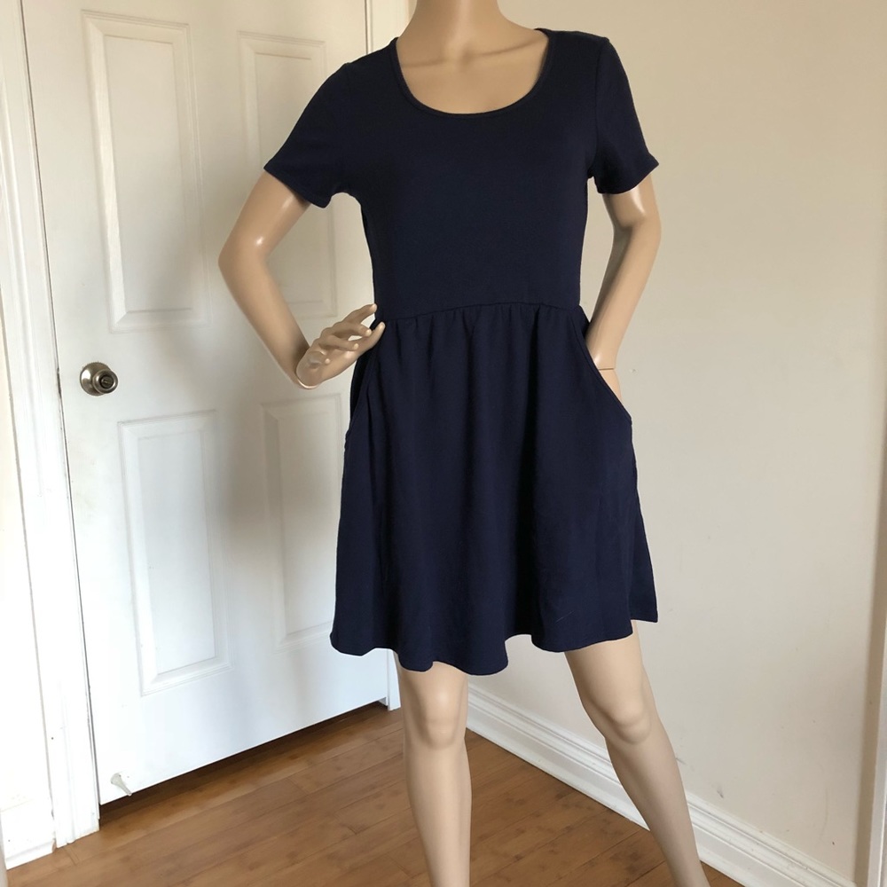 Forever 21 Blue Dress With Pockets